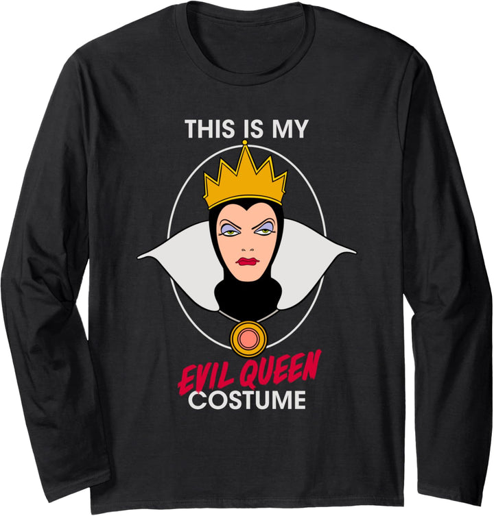 Disney Villains This is My Evil Queen Costume Halloween Langarmshirt