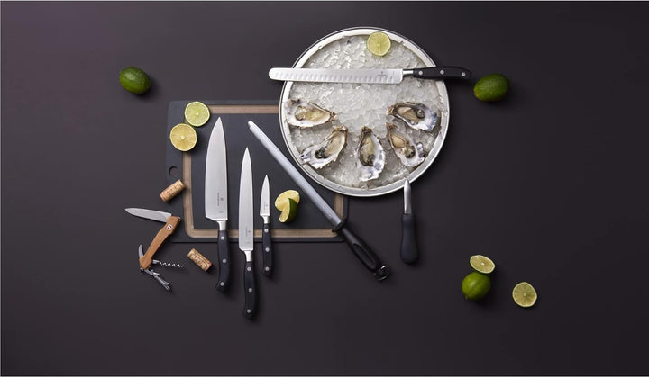 Victorinox Grand Maître, Profi Koch-Set, 3-teilig, gerader Schliff, Extra Scharf, Robuster Kunststof
