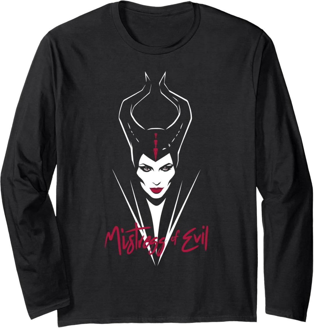 Disney Maleficent Mistress Of Evil Drawn Portrait Langarmshirt