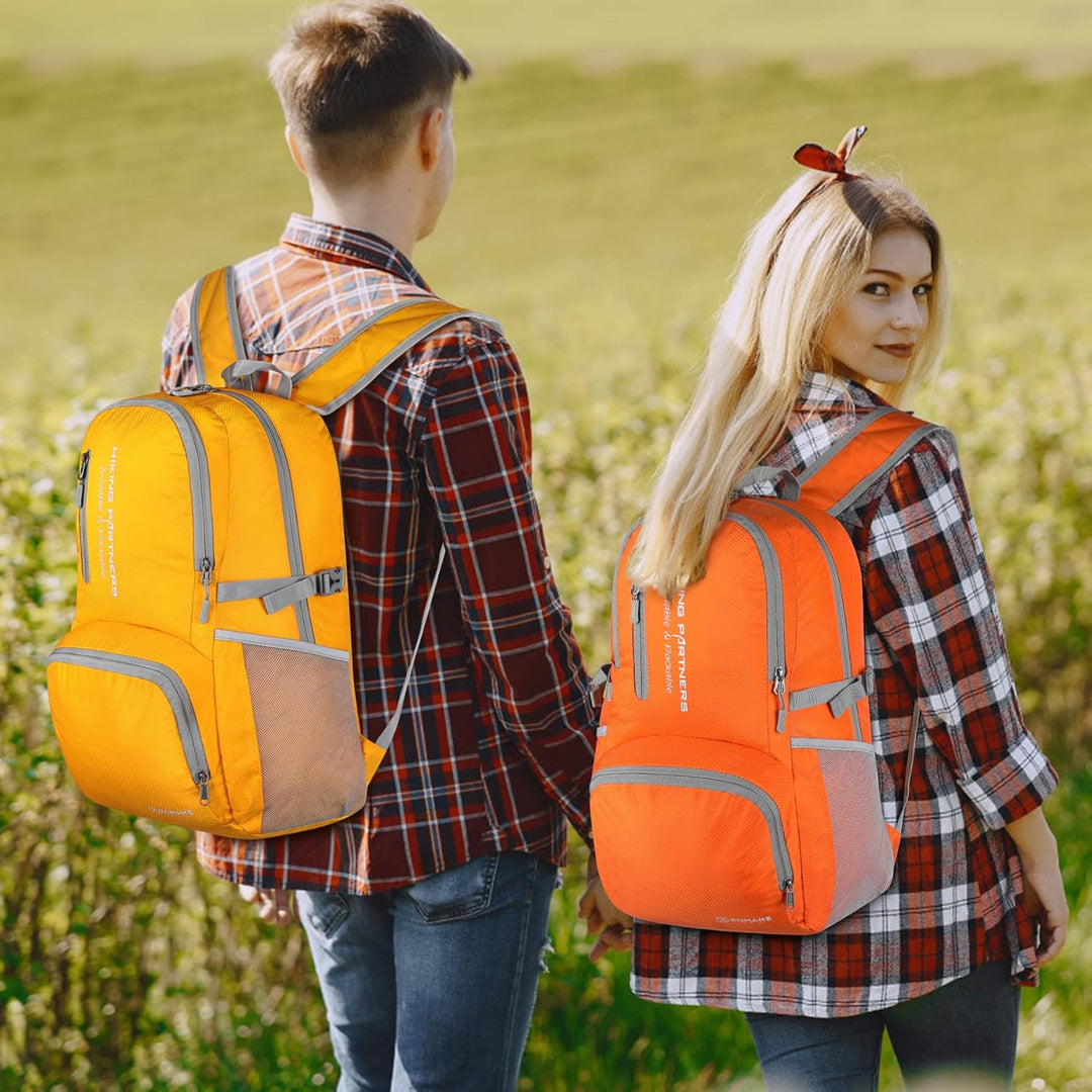 ZOMAKE Leicht Faltbarer Rucksack - Packbare Backpacks 35L,Kleiner Faltbar Rucksäcke Wanderrucksack W