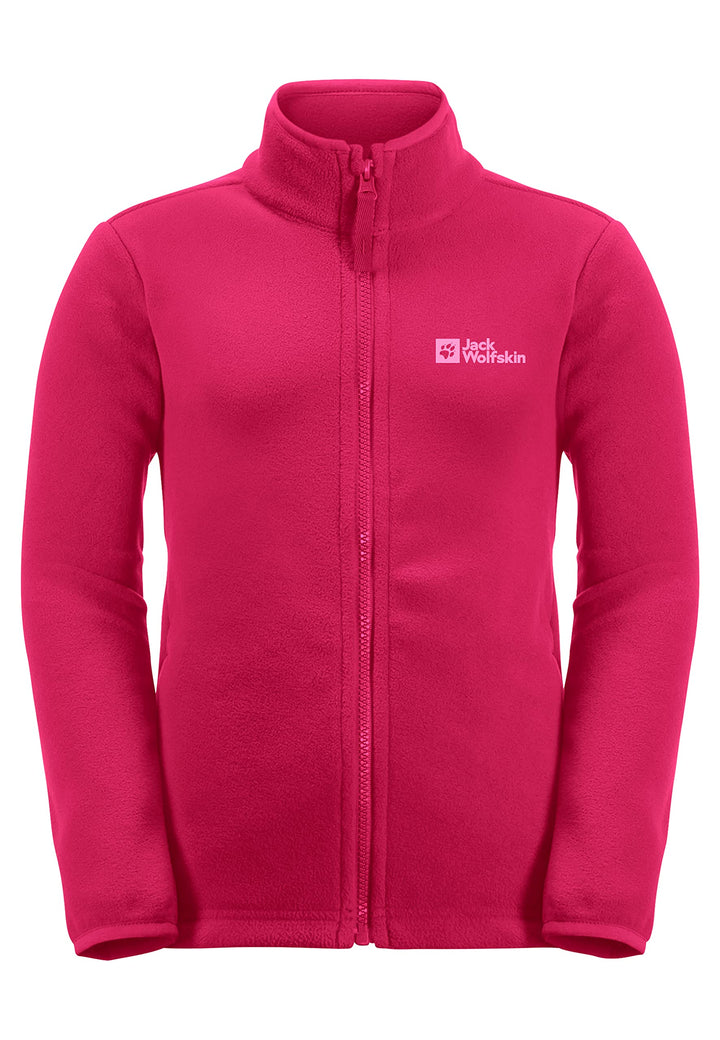 Jack Wolfskin Unisex Taunus Jacket 164 Pink Dahlia, 164 Pink Dahlia