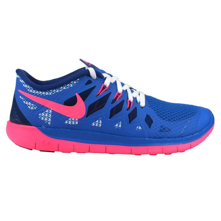 Nike Free 5.0 Mädchen Laufschuhe 38.5 EU Blau Hypr Cblt Hypr Pnk Dp Ryl Bl W 400, 38.5 EU Blau Hypr