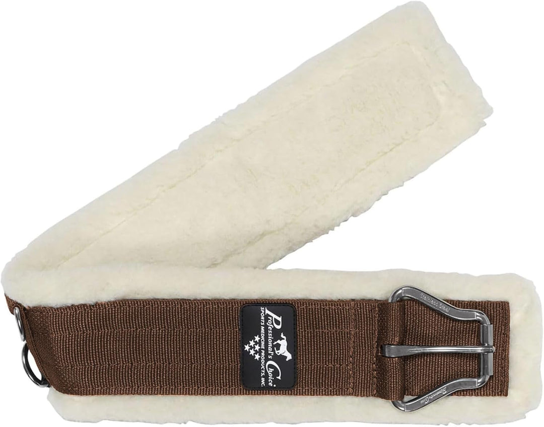 Professional's Choice Equine Merino Wool SMX Comfort Fit Western Cinch schokobraun Size 86.36cm, sch