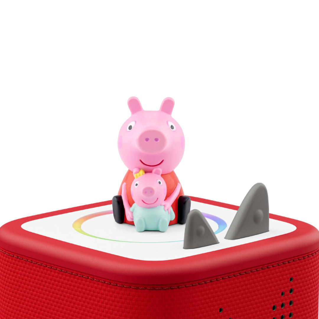 tonies Hörfigur für Toniebox, Peppa Pig – Peppa und das Neue Baby, 6 herzerwärmende Geschichten für
