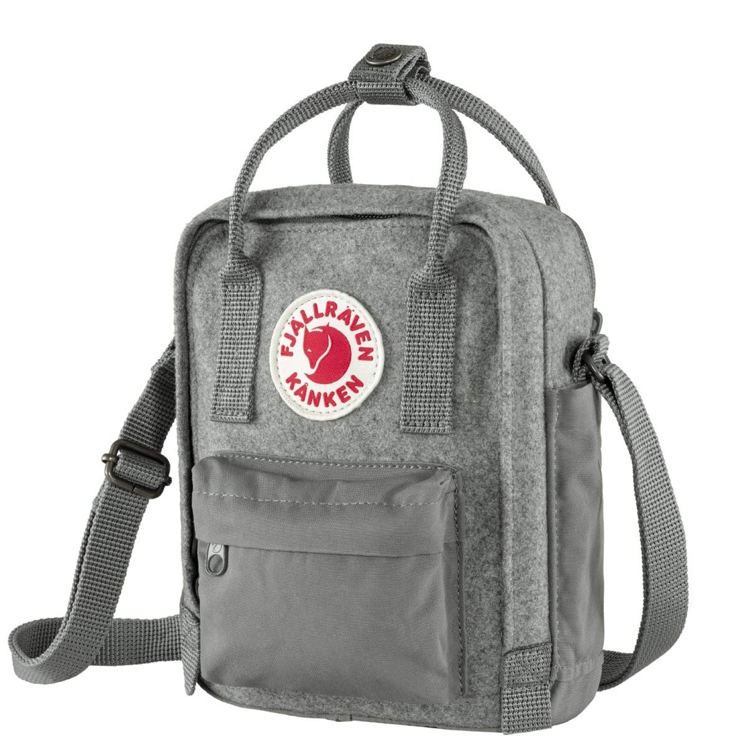 Fjallraven Unisex Kånken Re-wool Sling Schultertasche (1er Pack) Einheitsgrösse Granitgrau, Einheits