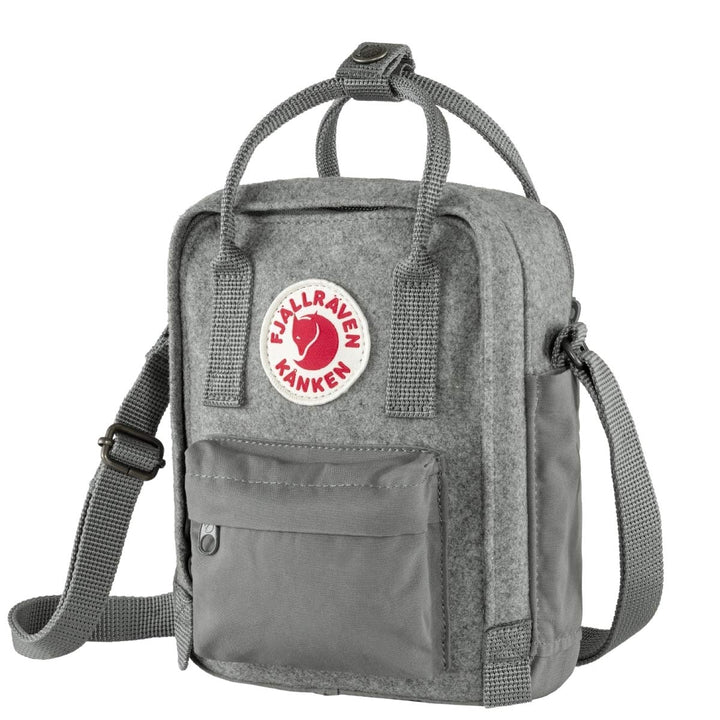 Fjallraven Unisex Kånken Re-wool Sling Schultertasche (1er Pack) Einheitsgrösse Granitgrau, Einheits