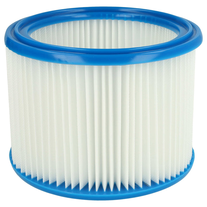 vhbw Rund-Filter Falten-Filter kompatibel mit Staubsauger, Saugroboter, Mehrzwecksauger Ersatz für F