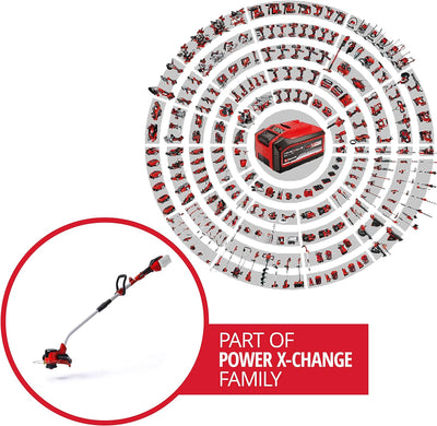 Einhell Akku-Rasentrimmer GE-CT 36/30 Li E - Solo Power X-Change (Lithium Ionen, 2x18 V, 9.000 U/min