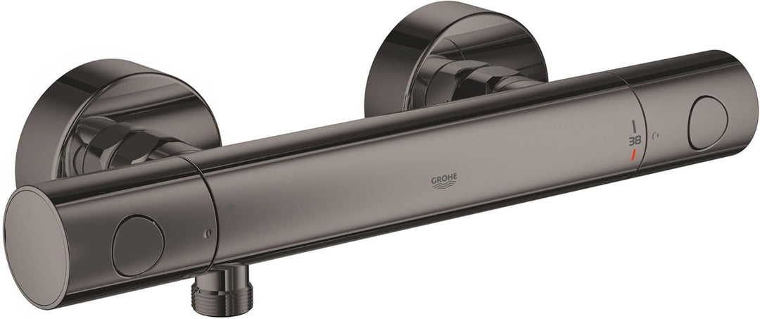 GROHE Grohtherm 1000 Cosmopolitan - Thermostat-Brausebatterie (wassersparend, ergonomischer Metallgr