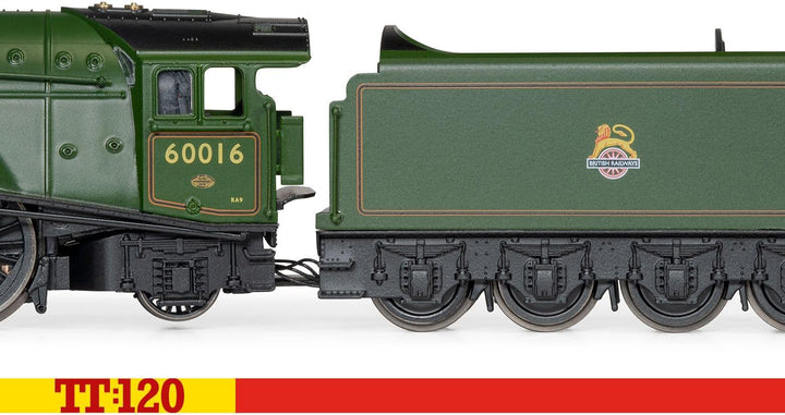 Hornby TT:120 Modelleisenbahn TT3008M BR Klasse A4 4-6-2 60016 „Silver King“ – Lokomotiven der 4. Är