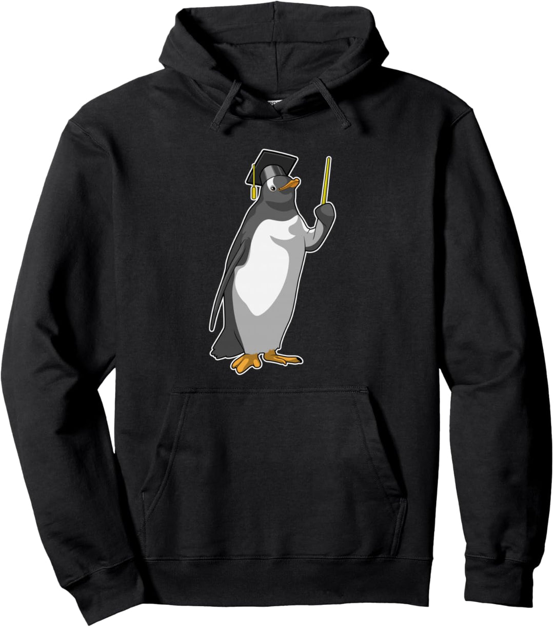 Pinguin Professor Pointer Pullover Hoodie