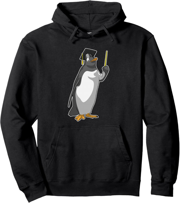 Pinguin Professor Pointer Pullover Hoodie