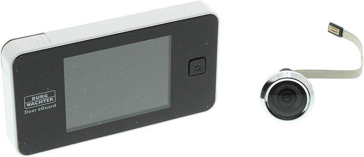 Burg Wächter Door eGuard DG 8100 elektronischer Türspion & Bosch Professional Holzspiralbohrer (Ø 14