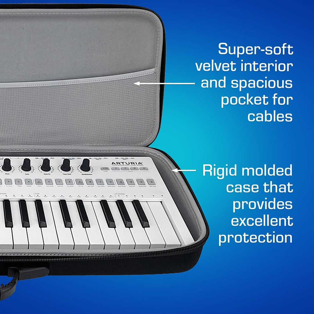 Analog Cases PULSE Case für Arturia KeyStep Pro oder vergleichbare Synthesizer (Transporttasche aus