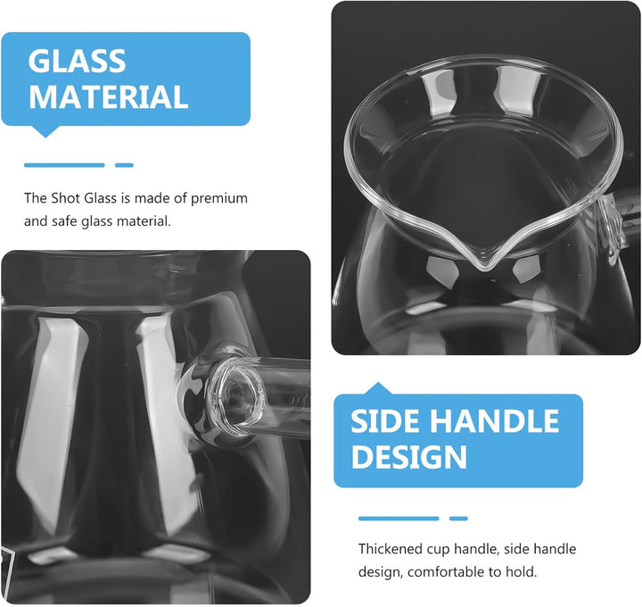 Cabilock Milch Pan Glas Türkischen Kaffee Topf Glas Herd Tee Maker Sauce Pan für Home Küche