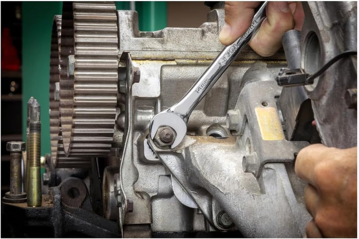 SATA ST09022SJ Ringmaulschlüssel-Set, metrisch, verchromt, 8 mm bis 22 mm, 11-teilig Metric 11-teili