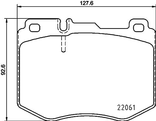 HELLA PAGID 8DB 355 021-671 Bremsbelagsatz - T2378 - Dicke/Stärke: 18.9mm - Bremssystem: Brembo - fü