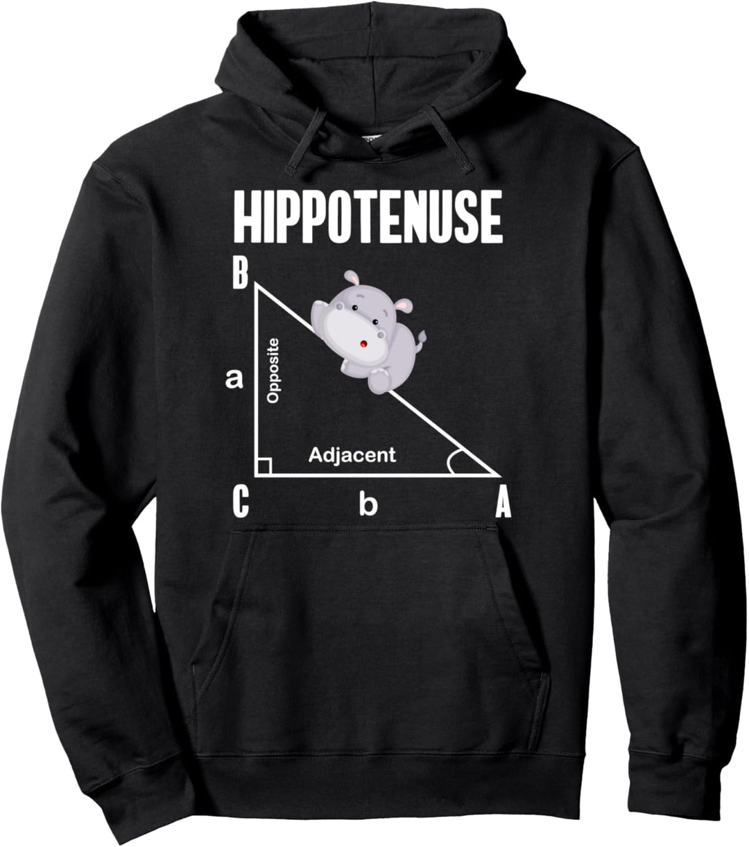 Nerd Geometrie Hippotenuse Hypotenuse lustig Pullover Hoodie