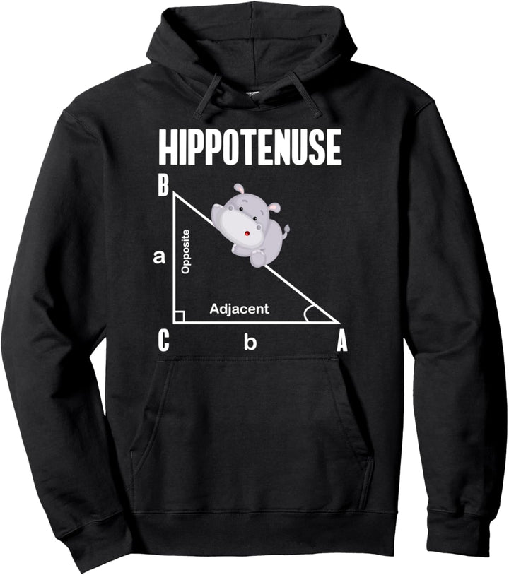 Nerd Geometrie Hippotenuse Hypotenuse lustig Pullover Hoodie