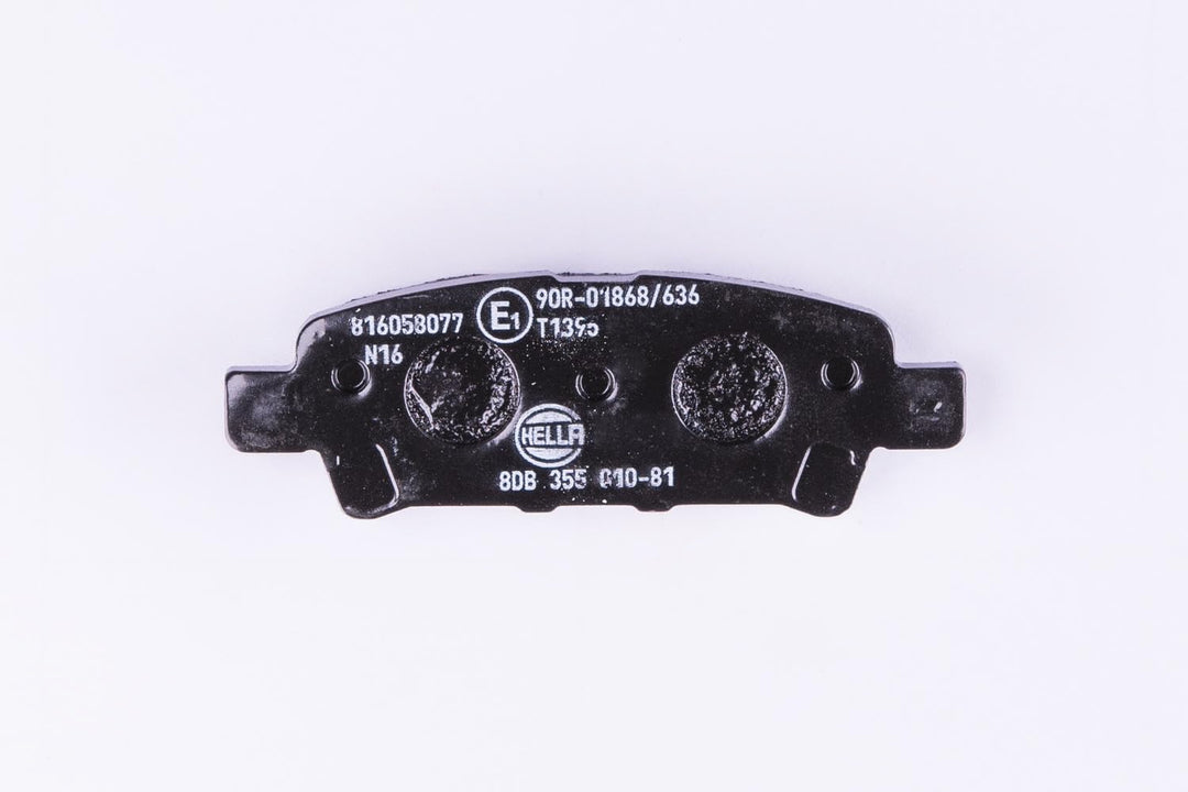 HELLA PAGID 8DB 355 010-811 Bremsbelagsatz - T1395 - Dicke/Stärke: 15.4mm - Bremssystem: Akebono - m