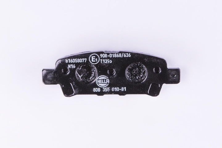 HELLA PAGID 8DB 355 010-811 Bremsbelagsatz - T1395 - Dicke/Stärke: 15.4mm - Bremssystem: Akebono - m