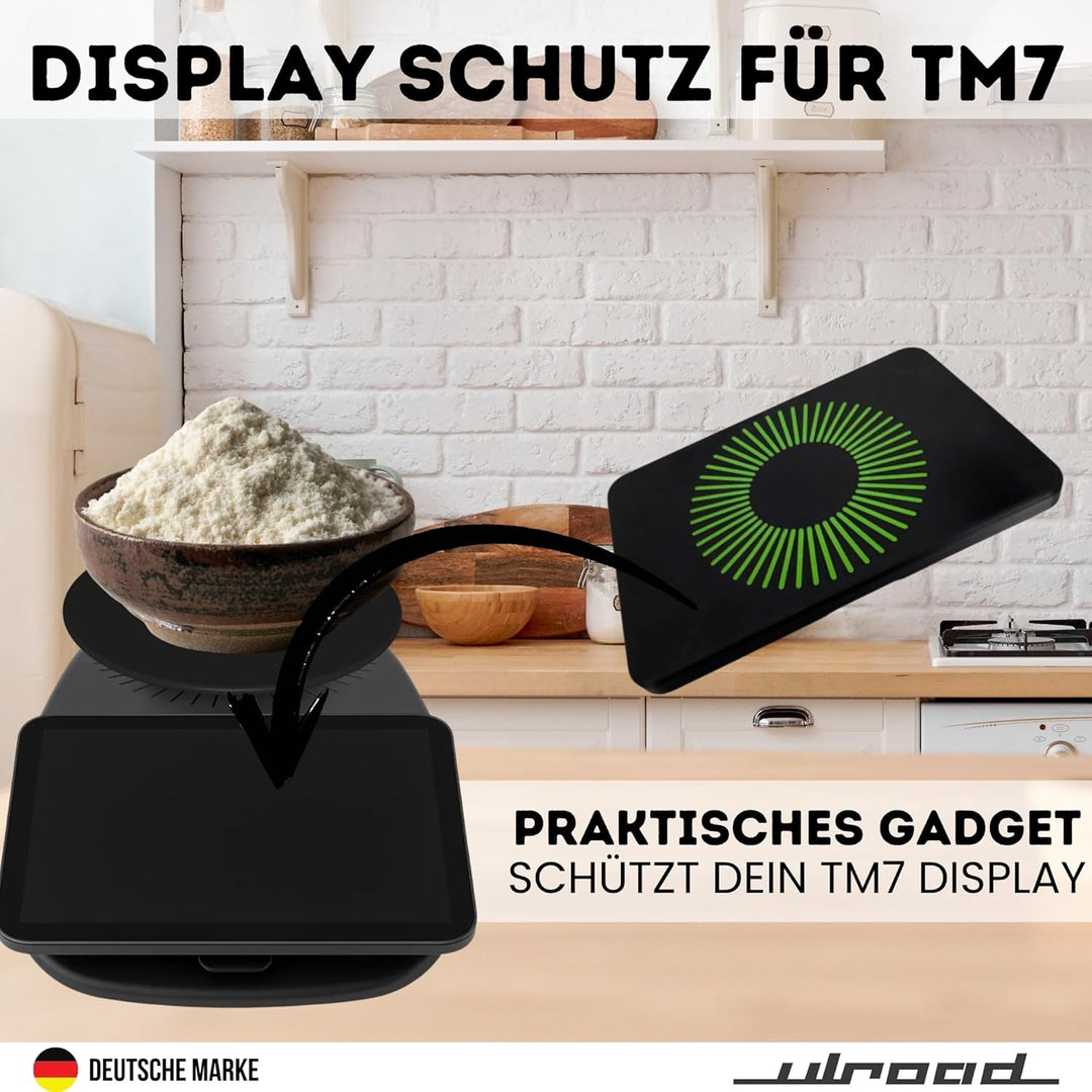 ULROAD Displayschutz kompatibel mit Thermomix TM7 Abdeckung Display Schutz Zubehör Displayabdeckung