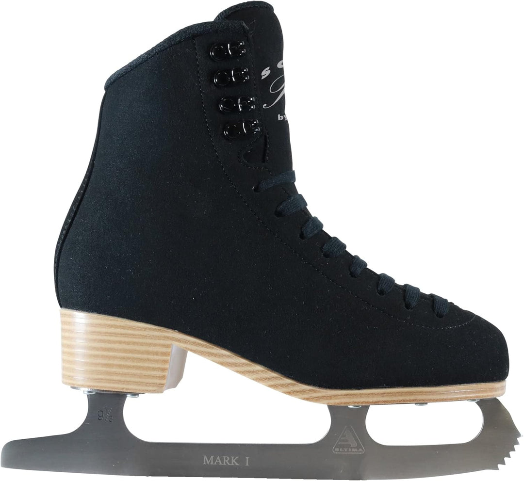 Jackson Softec Rave Damen/Mädchen Schlittschuhe Schwarz Womens Size-7.0, Schwarz Womens Size-7.0
