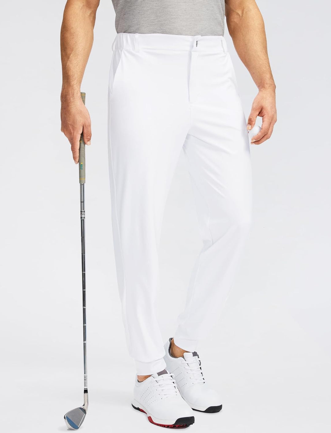 Soothfeel Herren-Golf-Jogginghose mit 5 Taschen, schmale Passform, Stretch-Sweathose, Laufen, Reisen