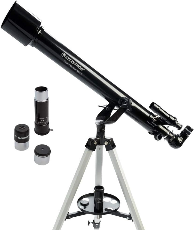 Celestron 21041 PowerSeeker 60AZ Teleskop Single, Single