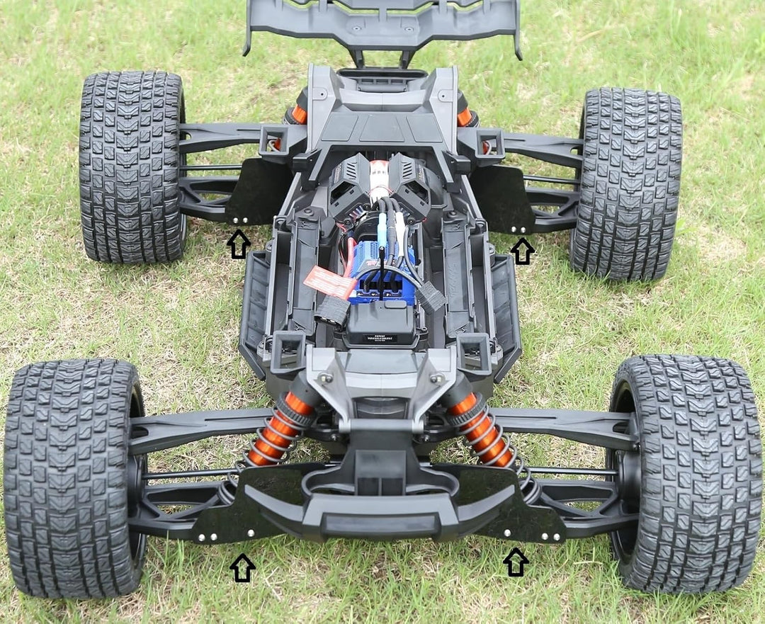 Levigo RC Vorne Hinten A-Arm Kotflügel Kompatibel Mit Traxxas 1/6 XRT 1/5 X-MAXX RC Vorne Hinten Sch