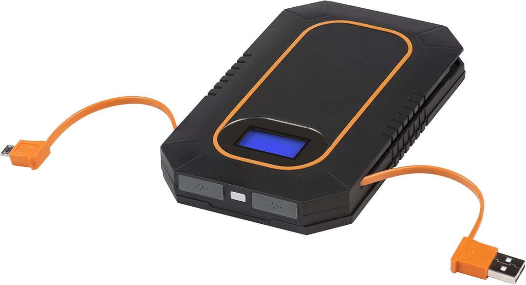 Xtorm AM114 Lava solar charger (Schwarz, 4000mAh, 2.1A, 3,5W Sunpower® Solarm, Ladegerät)