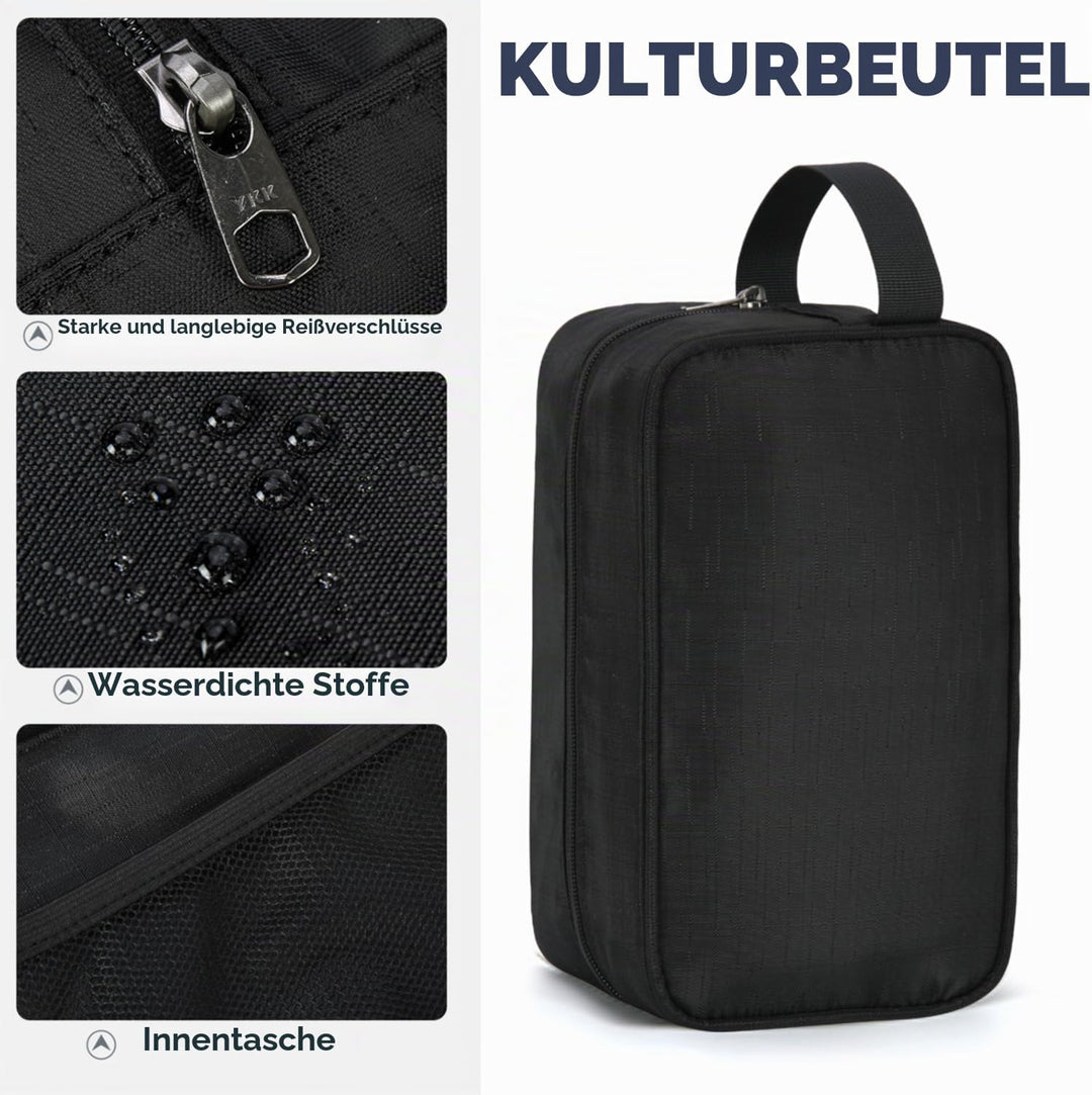 Faltbare Reisetasche 65L 80L 100L Grosse Leichte Sporttasche mit Schuhfach für Herren Damen Weekende