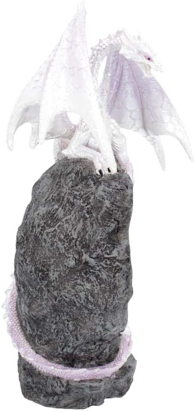 Nemesis Now Gletscher-Custodian-Figur, Kunstharz, 22 cm, Weiss