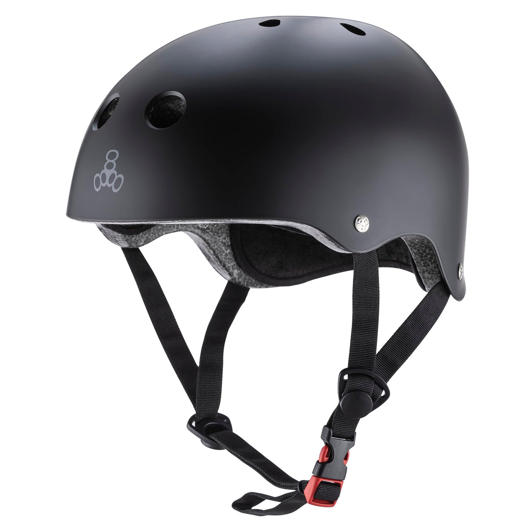 Triple 8 Kopfschutz Brainsaver Double Certification XL Black Matte, XL Black Matte