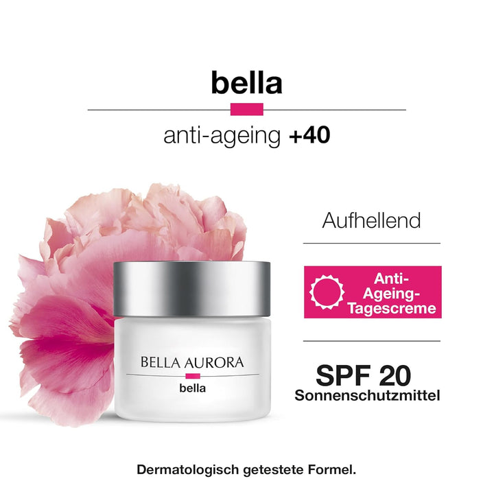 Bella Aurora, Bella, Multi-Perfektionierende Tagescreme, Restrukturierende Nachtcreme, Feuchtigkeits