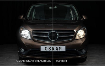 Osram NIGHT BREAKER LED H7 GEN 2, Fern- und Abblendlicht mit Strassenzulassung, 12V, bis zu 230% meh