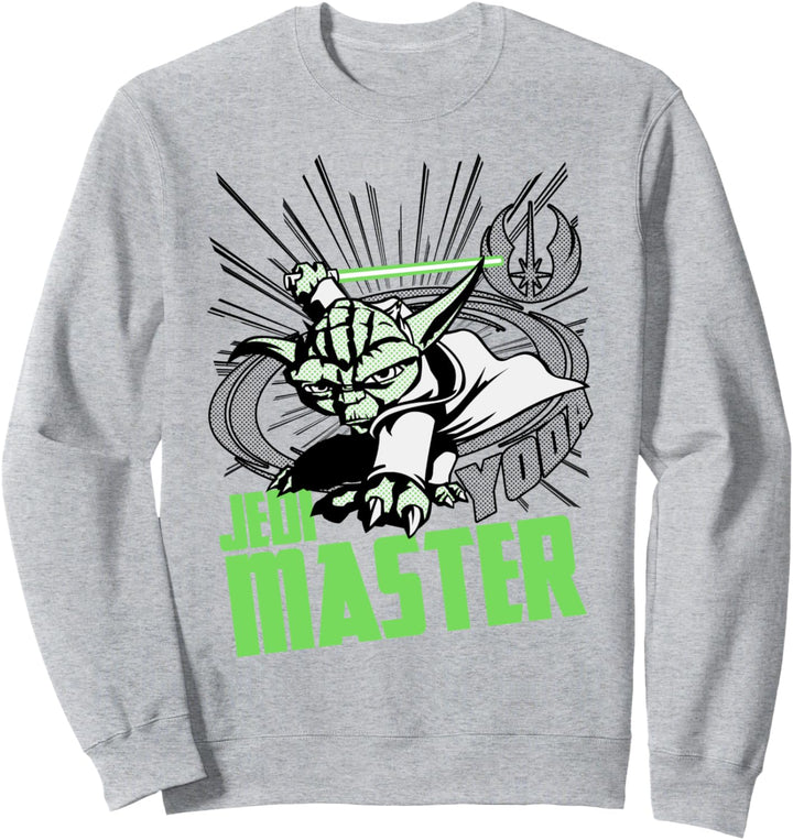 Star Wars: Clone Wars Yoda Jedi Master Action Pose Sweatshirt