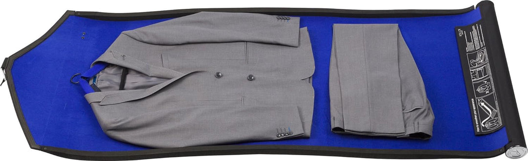 Weltneuheit ROLLOR Anzugtasche Nie wieder zerknitterte Anzüge mit der Rollology Technology - ein Mus