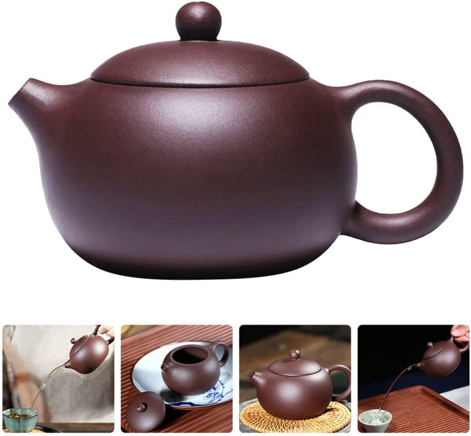 Cabilock Wasserkocher Aus Keramik Chinesische Kung-fu-teekanne Asiatische Teekanne Mit Griff Teekann