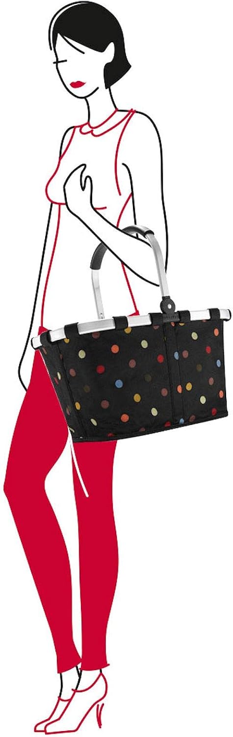 reisenthel Set carrybag dots BK7009 +coolerbag black UH7003