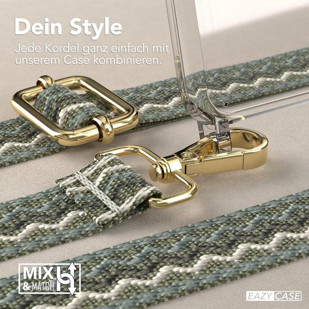 EAZY CASE Handykette - Verstellbares Taschenband kompatibel mit iPhone 11, Schulterriemen, Handykord