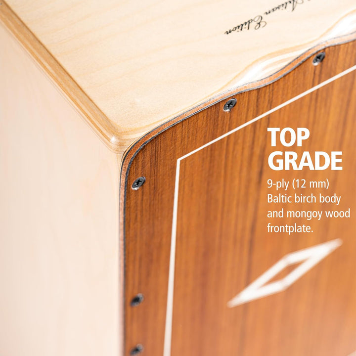 Meinl Percussion Artisan Cajon Instrument/Trommel für Erwachsene/Fortgeschrittene/Profis - Mongoy Fr