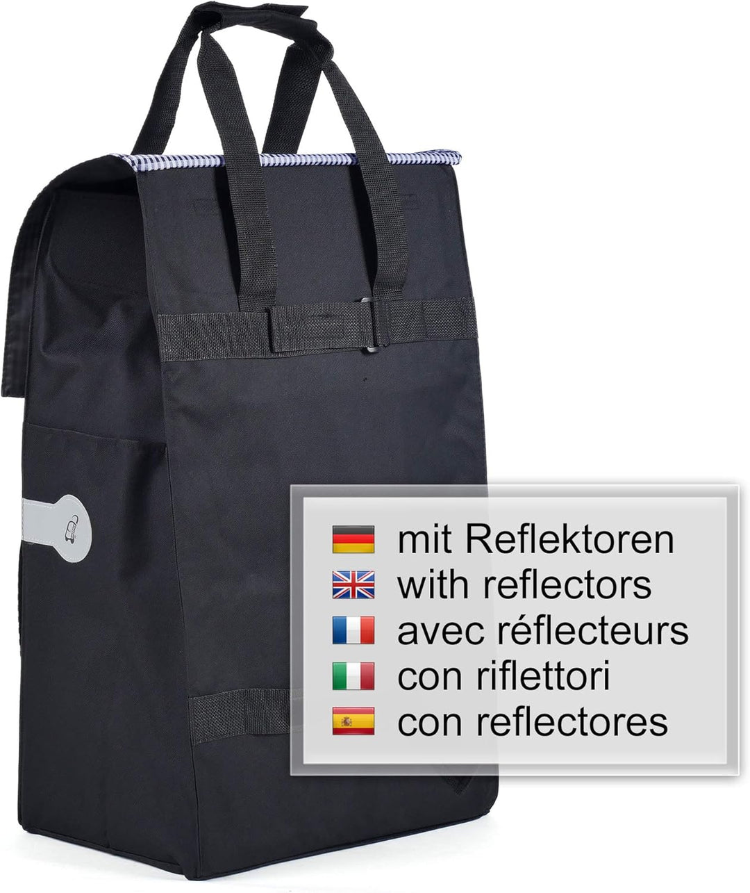 Andersen Einkaufstrolley - klappbar - 54 Liter - Treppensteiger - belastbar 60 kg - Stahlgestell - T