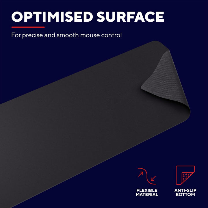 Trust Gaming GXT 758 Mauspad XXL 93 cm x 30 cm, Optimierte Oberflächenstruktur, rutschfeste Gummiunt