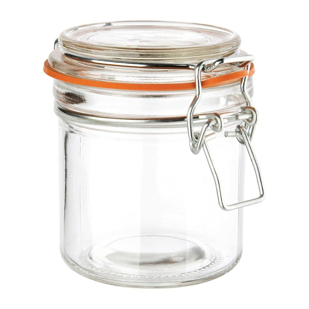 Vogue GH329 Konservengläser, 285 ml, Fassungsvermögen: 12 1/3 fl. Unze. (Packung mit 6)