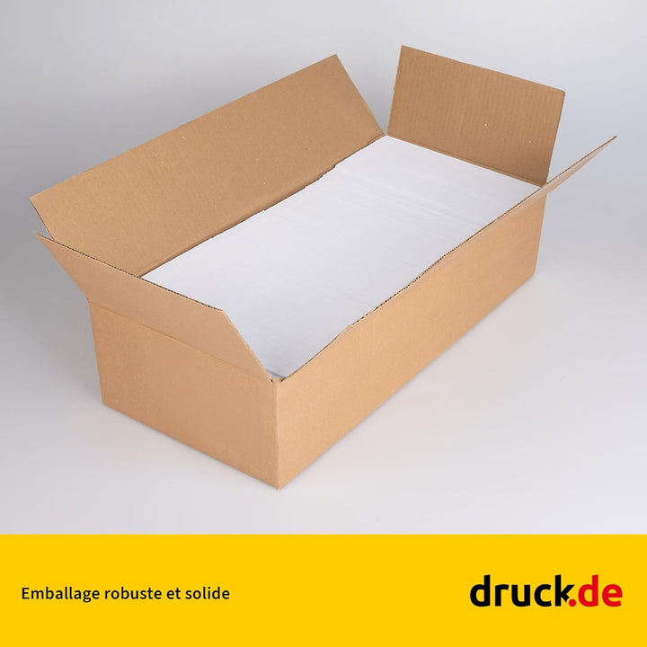 1000 Stück Kuverts - Briefumschläge - C5/6 Kuvert ohne Fenster - weiss - selbstklebender Haftfix Ver