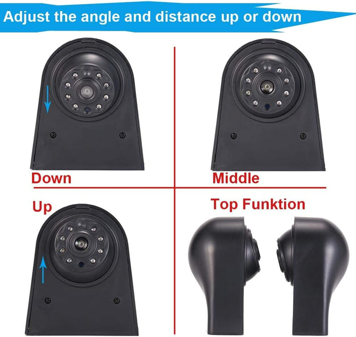 Navinio Auto Dritte Dach Top Mount Bremsleuchte Kamera Bremslicht Einparkkamera Rückfahrkamera IR Li