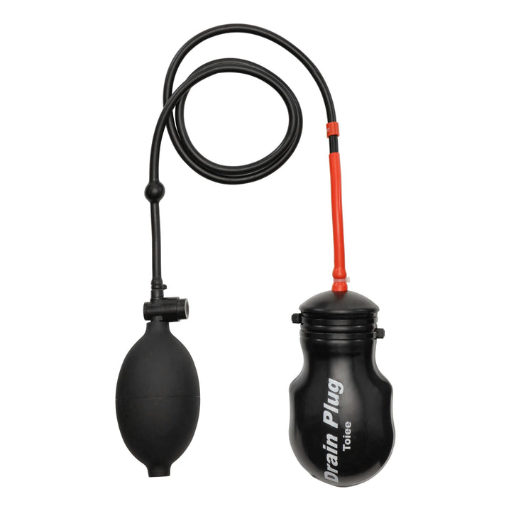 Toiee Drain Plug (75 mm). Mit einem Toiee Drain Plug (Absperrballone) kann Man das Abflussrohr der W