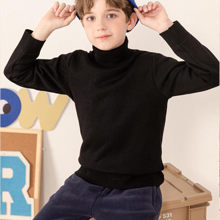 Pullover Teenager Mädchen,Thermo Sweatshirts,Gefütterte Pullover Mädchen,Classic Winter Langarmshirt