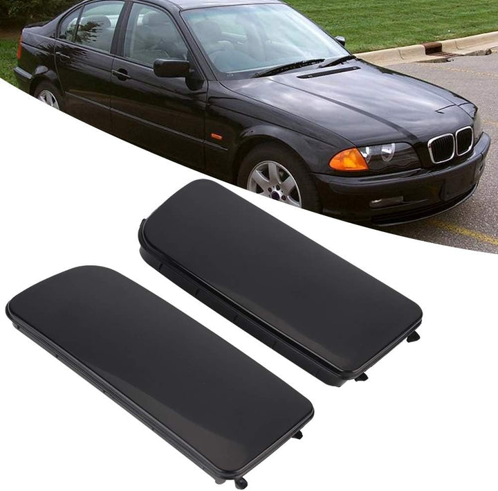 Yctze ABS Nebelscheinwerferabdeckung, Auto Nebelscheinwerferabdeckung Zierrahmen für E30 E36 E46 318